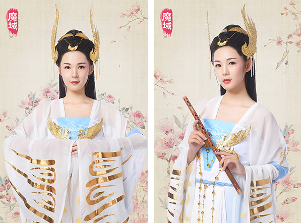 一件汉服的诞生从游戏美术团队的落笔规划到汉服规划师的裁剪成衣